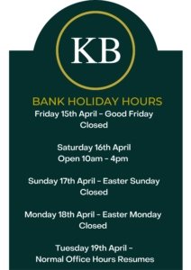 Easter Bank Holiday Opening Hours