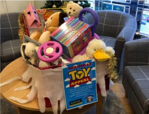 We Are A Dedicated Drop-off Point for Toys on the Table Charity in Leicester for the 9th Year Running