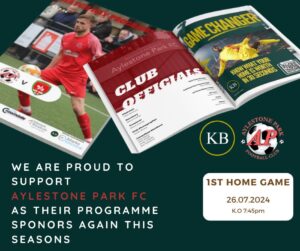 Supporting Aylestone Park Football Club: Knightsbridge Estate Agents Back as Programme Sponsors!